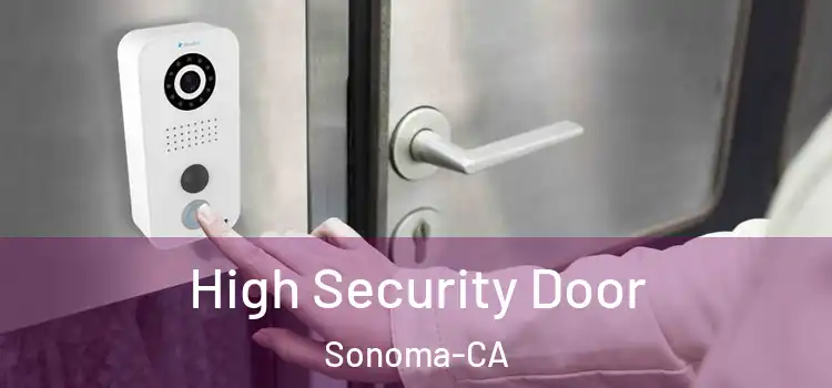  High Security Door Sonoma-CA
